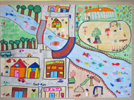 東児童センターの子供達の作品