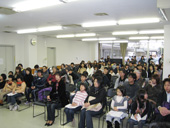 書道展展示状況