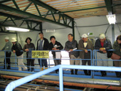 北見道路現場見学会（第１南ヶ丘トンネル）現場見学の様子２