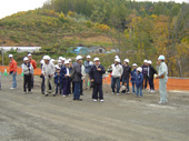 現場見学の様子