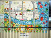 児童館の子供たちが描いた『みんなの北見』