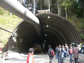 現場見学の様子