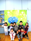 児童館の子供たちが描いた『みんなの北見』