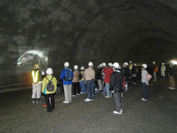 現場見学の様子