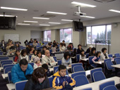 書道展展示状況