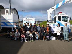 現場見学の様子