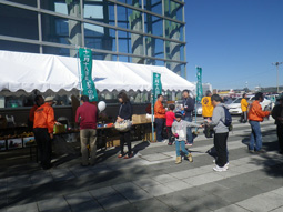 現場見学の様子