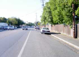 自転車専用レーン